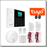 Охранно-пожарная GSM сигнализация «SmartСтраж Шериф-GSM-10» с 10 датчиками