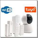 Wi-Fi видеосигнализация TUYA SmartСтраж Video-Alarm 4-W с видеокамерой 2mp