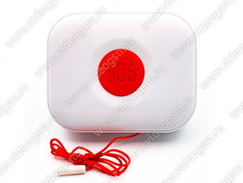 Тревожная GSM кнопка для пожилых людей и лежачих больных SmartСтраж SOS GSM-MED